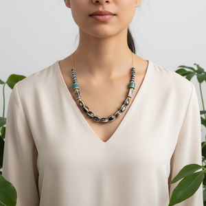 Calaso Porcelain Ceramic Necklace