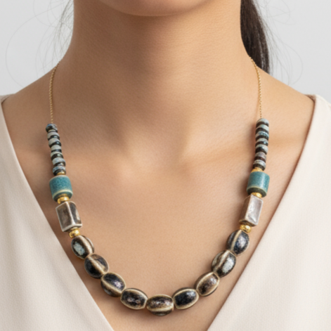 Jewelry 101 :: The Color Block Beaded Necklace
