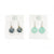 WHS Stone Coin Earrings