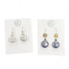 WHS Coin Pearl Earrings