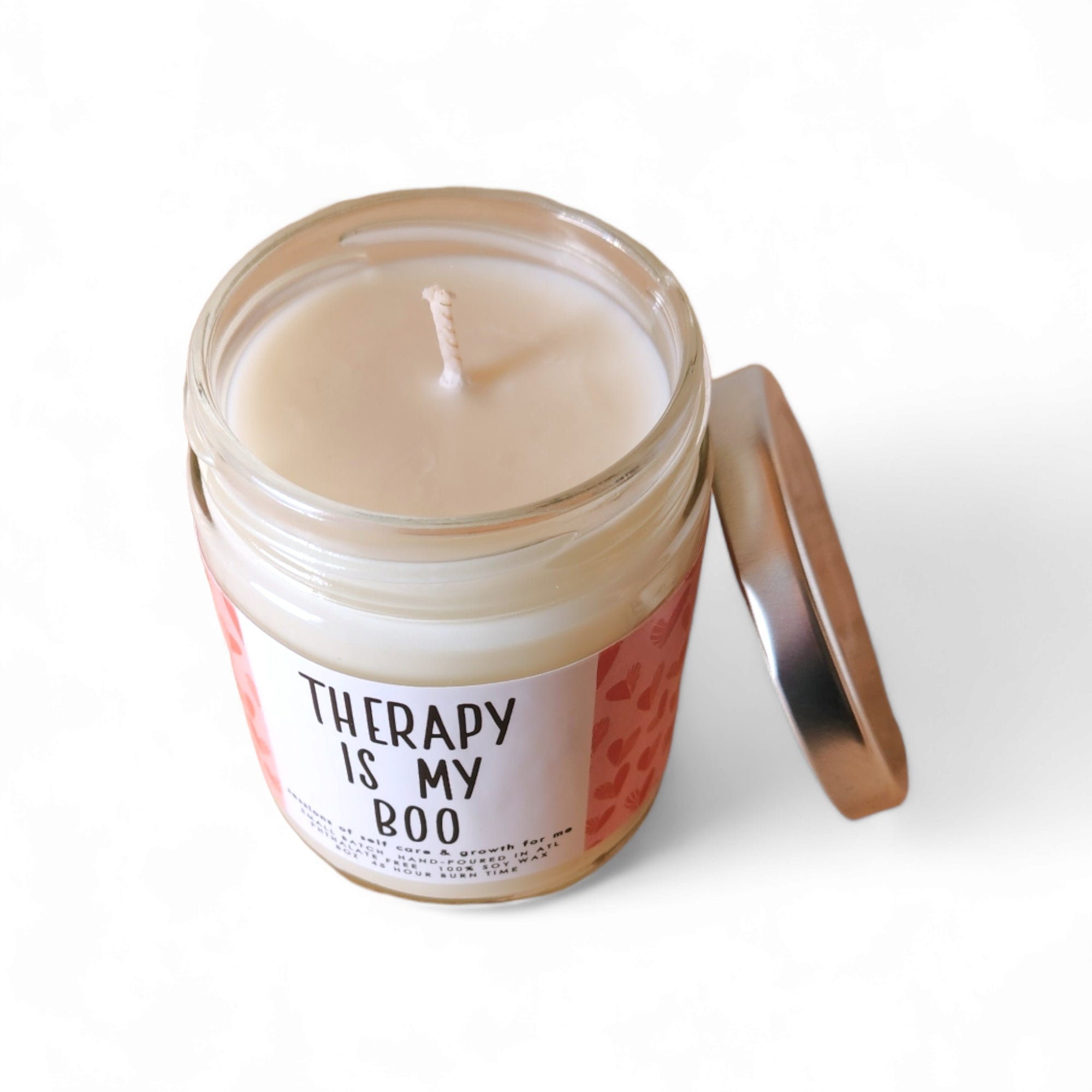 Therapy is My Boo Candle