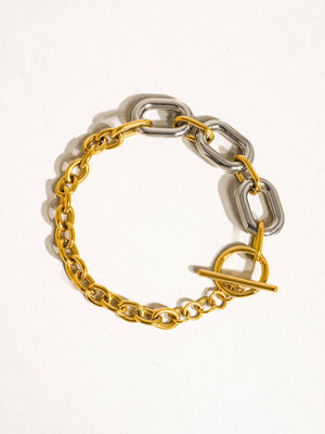 Lanni Gold Non-Tarnish Multi Chain Bracelet