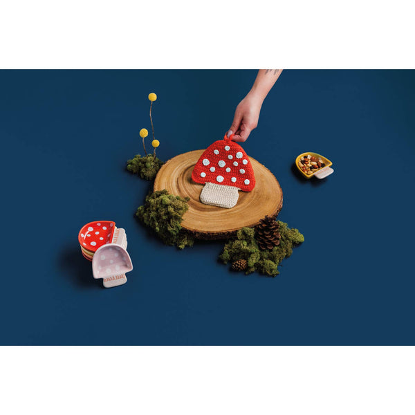 Mushroom Shaped Pinch Bowl