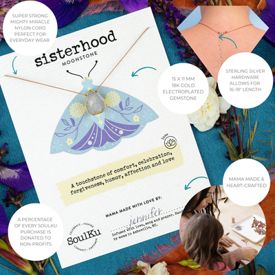 Sisterhood Alchemy Necklace - Moonstone