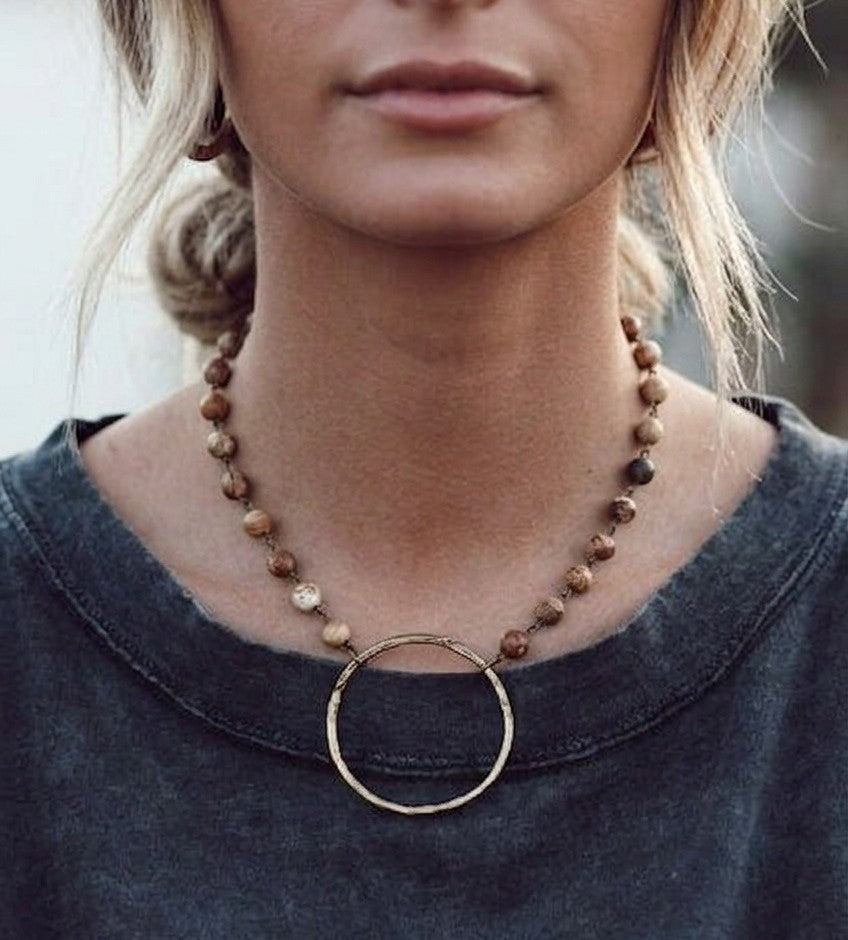 Jewelry 102 - The Link and Stone Necklace