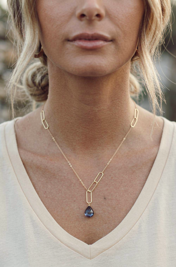 Jewelry 102 - The Link and Stone Necklace