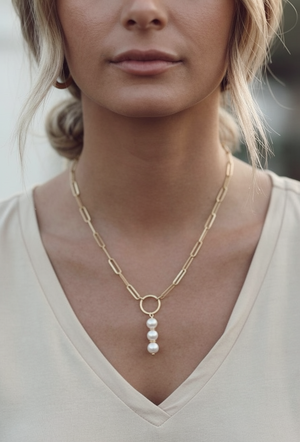 Jewelry 102 - The Link and Stone Necklace