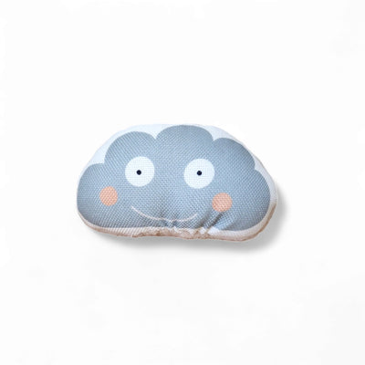 Happy Cloud Rattle Cuddle Plush Cushion