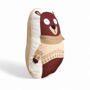 Sweater Bear Cuddle Plush Cushion