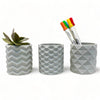 Geometric Concrete Cups