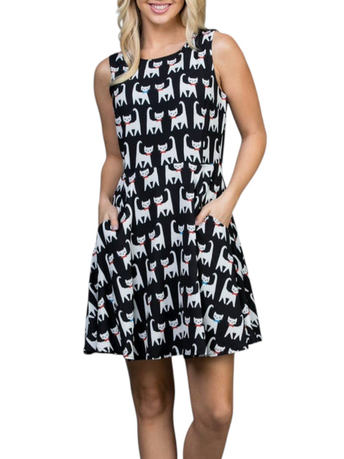 Cutey Cat  Dress