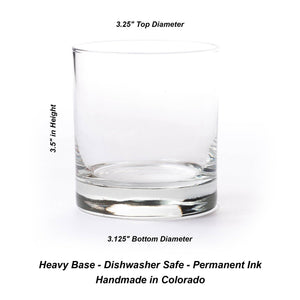 Black Lantern - Double Exposure Bear Whiskey Glasses
