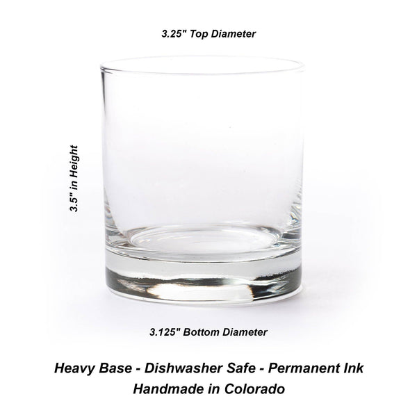 Black Lantern - Double Exposure Bear Whiskey Glasses