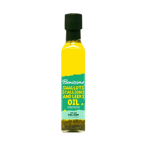 Benissimo / Hongar Farms / Lesley Elizabeth - Benissimo Shallots, Scallions & Leeks Oil – 8.12 fl oz