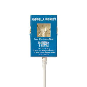 Amborella Organics - Blooming Lollipop Bundle (Eat, Plant & Grow an Herb/Flower)