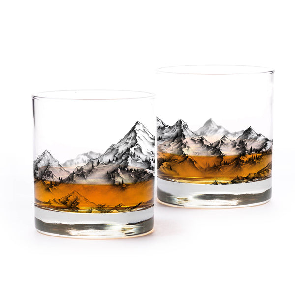 Black Lantern - Mountain Modern Whiskey Glass Set