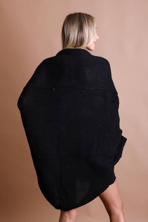 Leto Accessories - Bestselling Bat Sleeve Knit Cardigan! 🦇