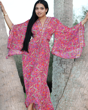 Long Sleeve Boho Duster