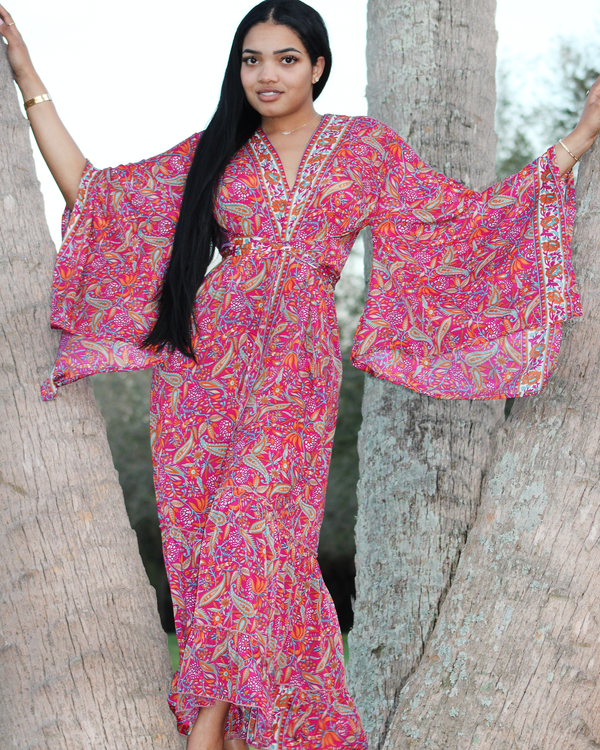 Long Sleeve Boho Duster