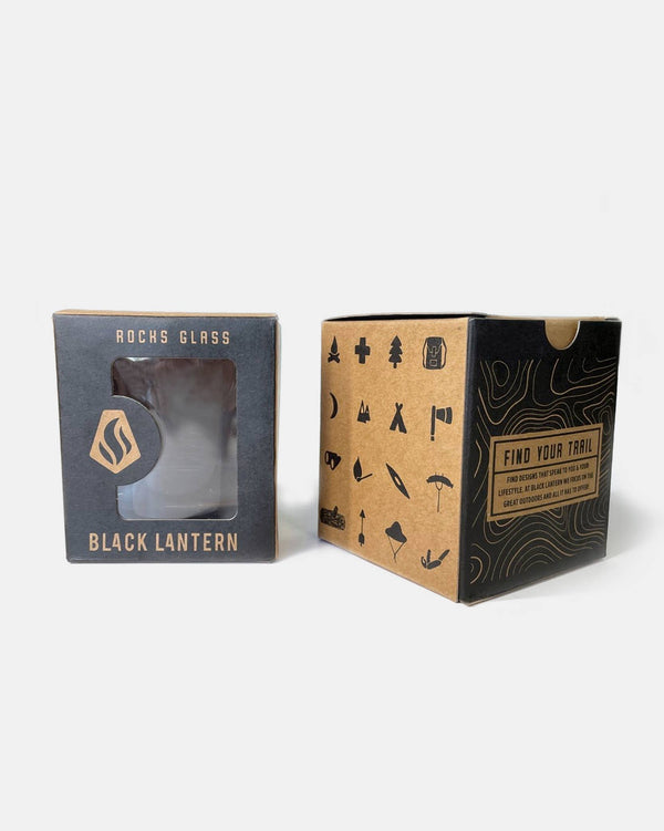 Black Lantern - Mountain Modern Whiskey Glass Set