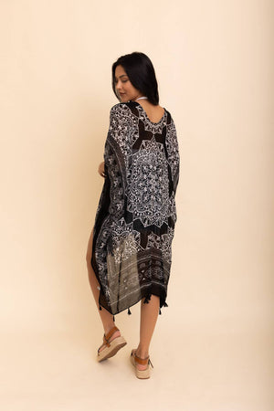 WHS Mandala Tassel Kimono