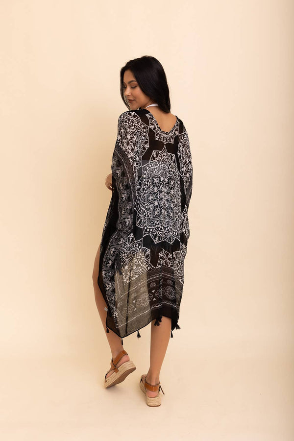 WHS Mandala Tassel Kimono