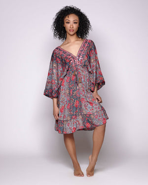 Short Kaftan Dress
