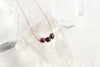 SoulKu - Ruby Birthstone Necklace for July - BRTH07