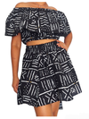 Kya Mini Skirt & Crop Top Set