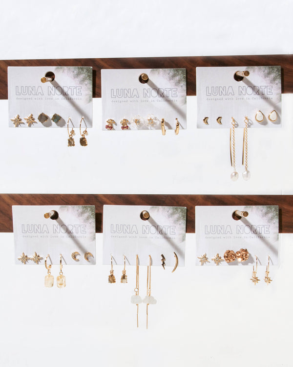 3 Pair Earring Sets