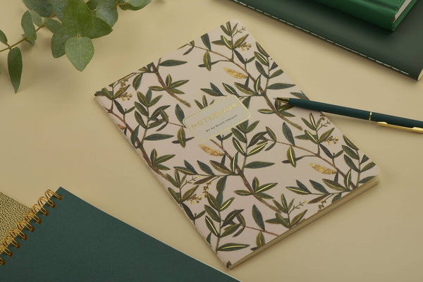 BV by Bruno Visconti - A5 Notebook - Olive