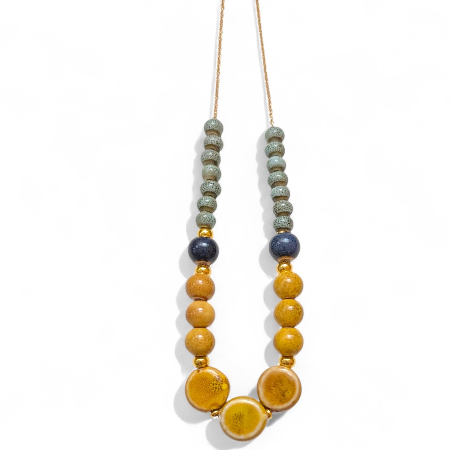 Dina Porcelain Ceramic Necklace