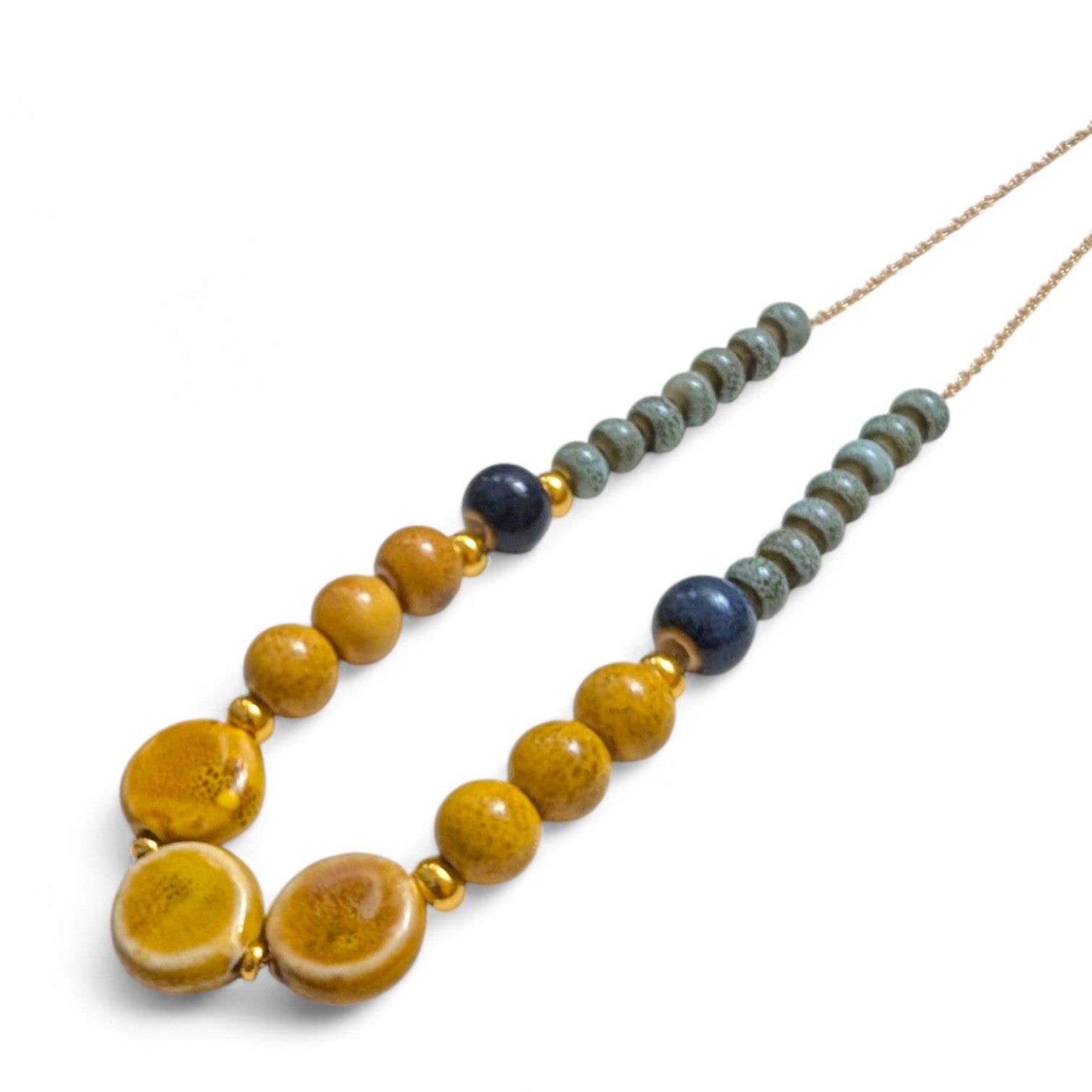 Dina Porcelain Ceramic Necklace