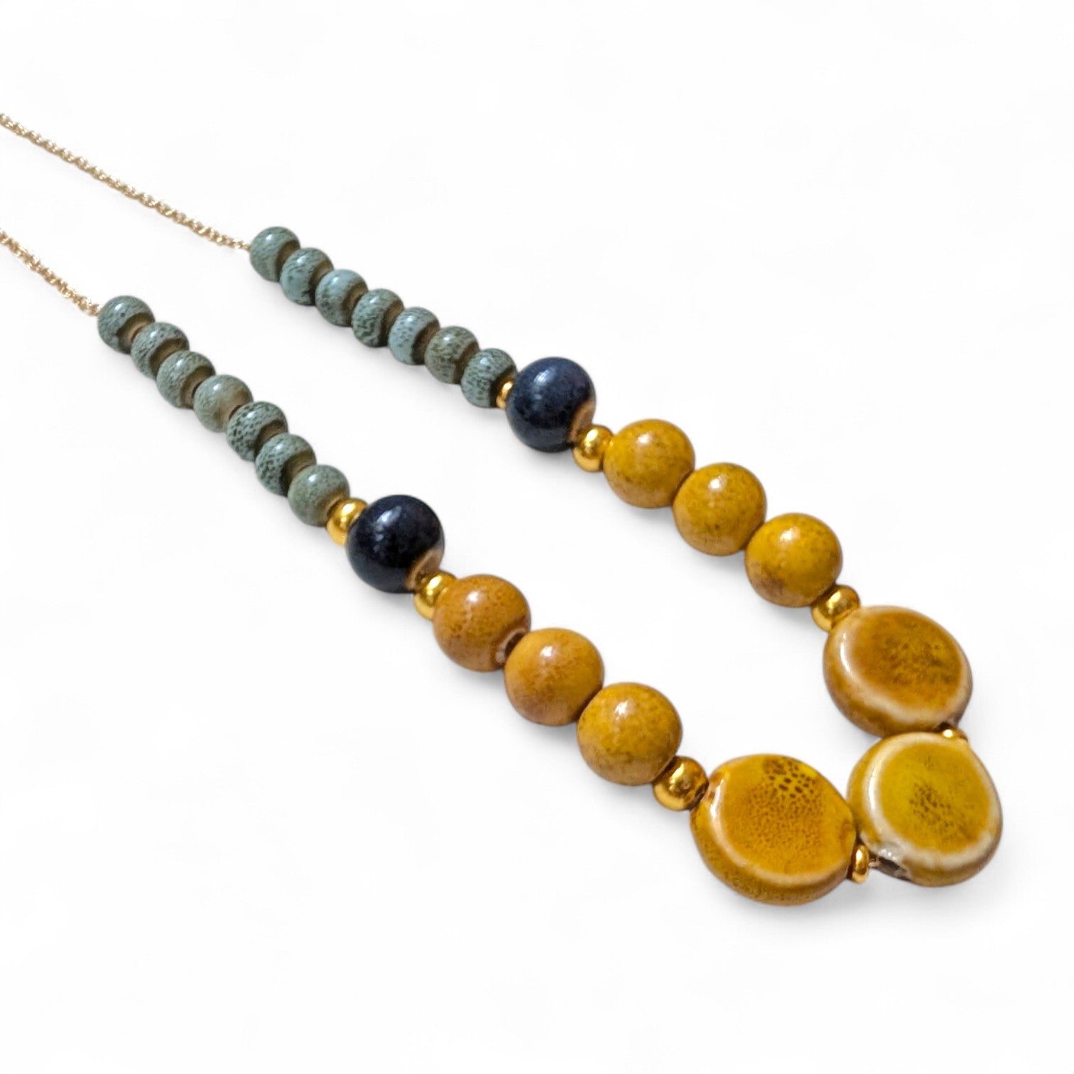 Dina Porcelain Ceramic Necklace