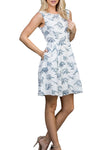 Modern Dino Skater Dress