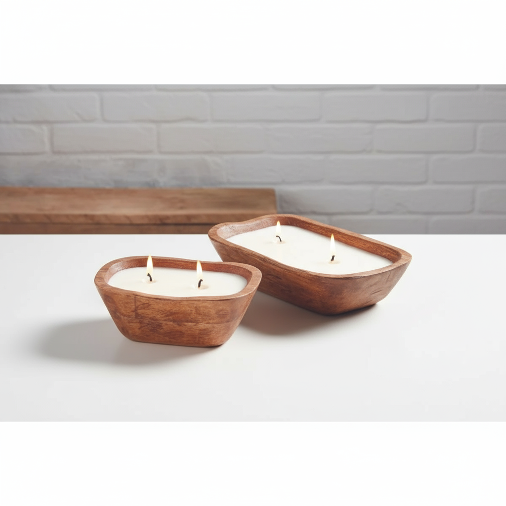 Candle-Making 102 - Multi-Wick Rustic Candles