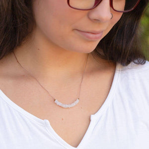 Glow Forward Clear Quartz Necklace
