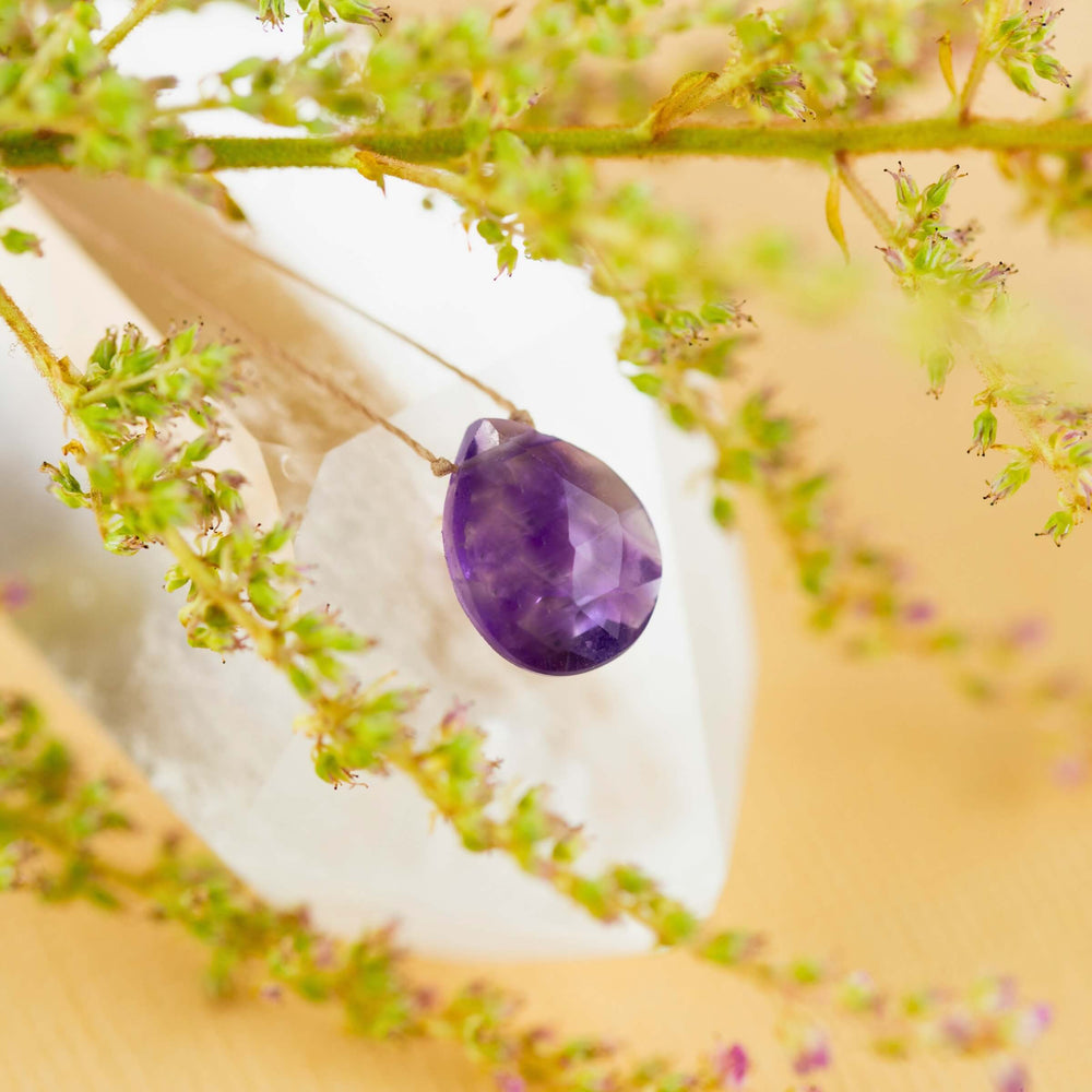Fearless Amethyst Luxe Necklace