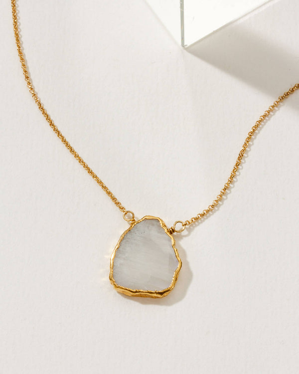 Earth, Wind and Fire Moonstone Necklace