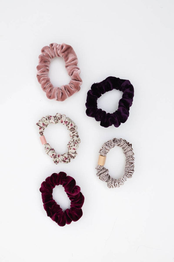 Floral Hair Scrunchies