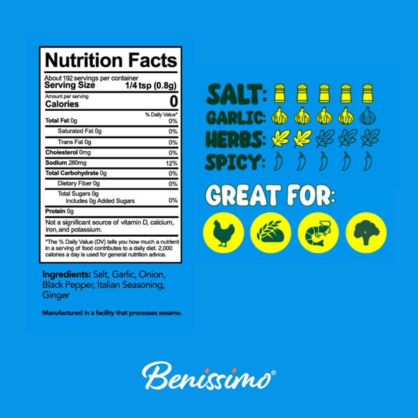 Benissimo / Hongar Farms / Lesley Elizabeth - Wicked Good Salt (250mL PET)