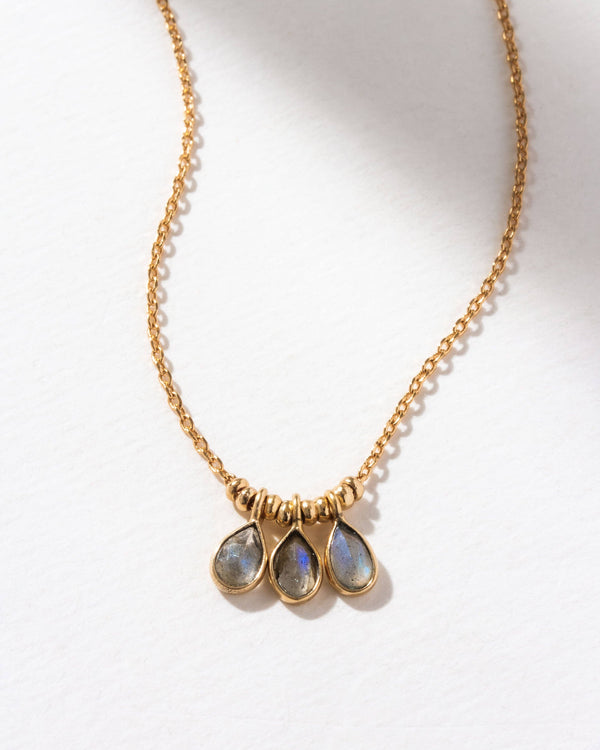 Luna Norte - Misty Necklace - Labradorite