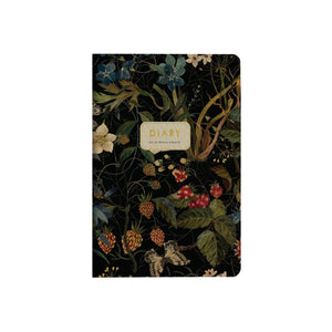 BV by Bruno Visconti - A6 Vegan Leather  Daily Planner Planner - Forest Flowers