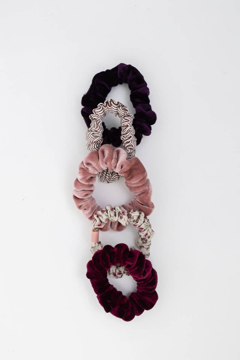 Floral Hair Scrunchies