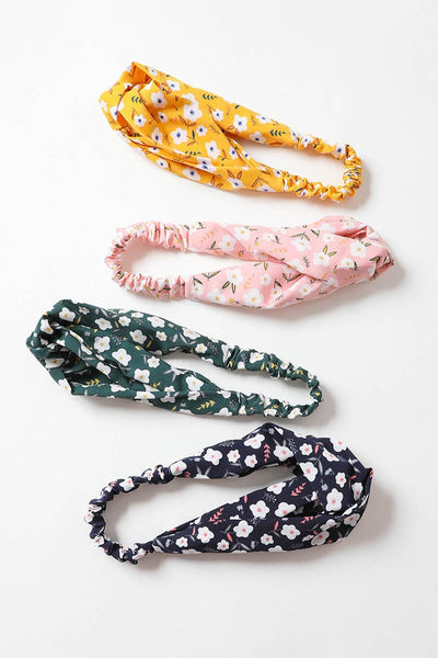 Blossom Print Twist Headwrap