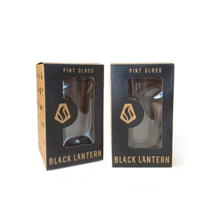 Black Lantern - Bigfoot in the Forest Pint Glasses