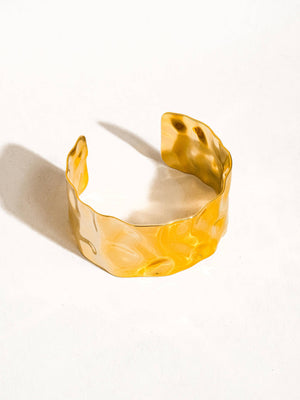 Flânerie by MAIQ - Baiser 18K Gold Non-Tarnish Glam Bold Bangle