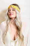 Blossom Print Twist Headwrap