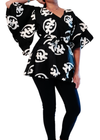 Sendo Ankara Wrap Blouse