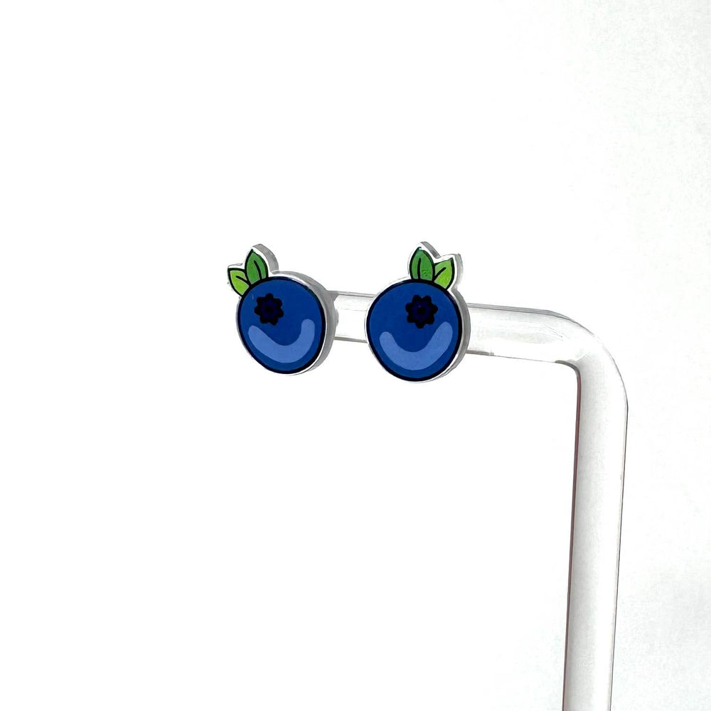 Lilliput Little Things - Blueberry Earrings // Summer Earrings